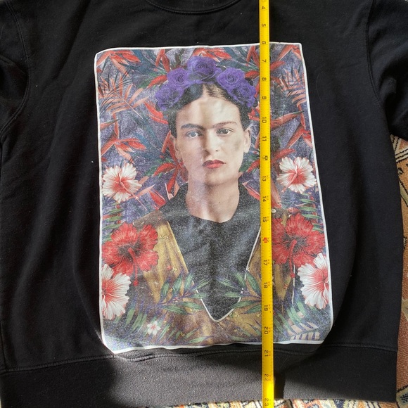 Art History Frida Kahlo Black Crewneck - Picture 4 of 6